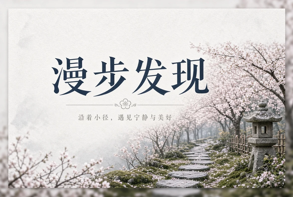 漫步发现栏目插图